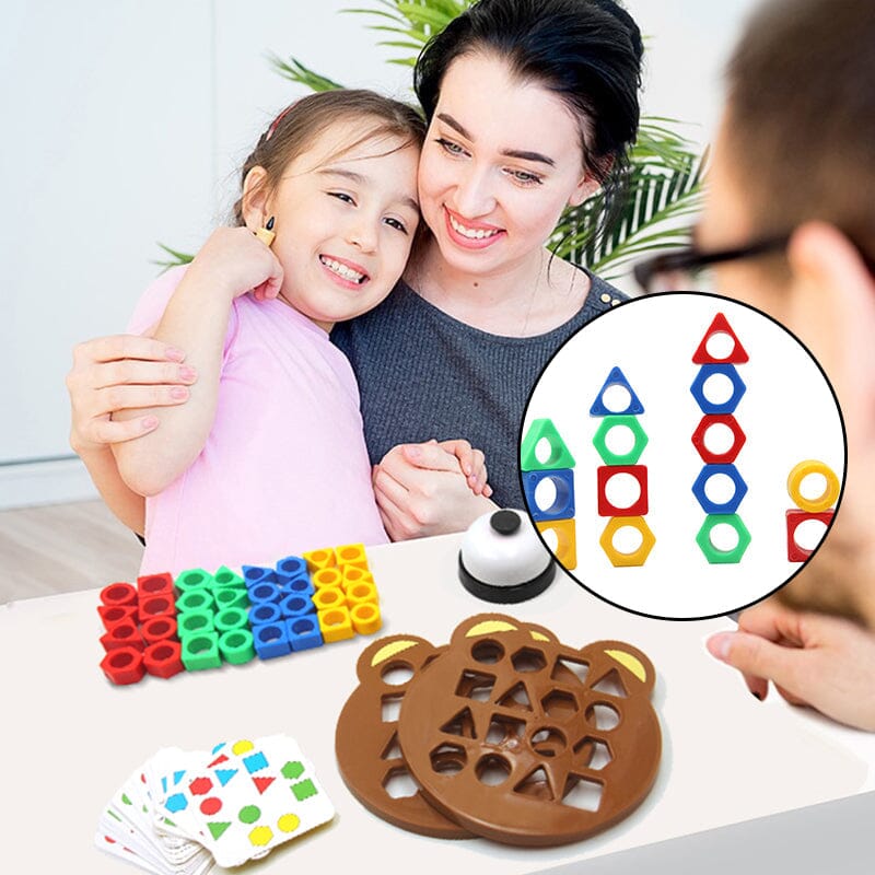 Kletshuts™ MatchingToy - Vorm Bijpassende Spel