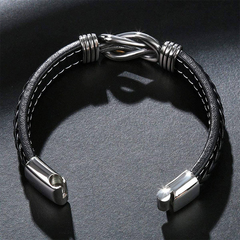 Jewelance™ InfinityBracelet: Oneindige Knoop Armband met Toewijding Kaart