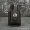 Icone™ BeltPouch: Multifunctioneel Leren Vintage Stijl Riem Buidel