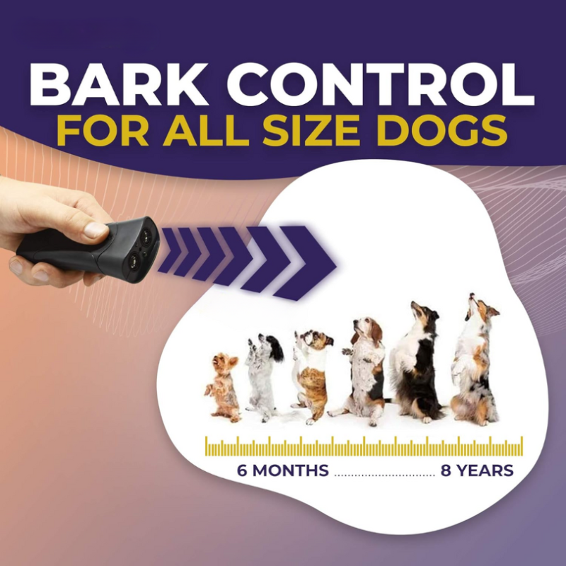 DogFri™ BarkControl: Ultrasoon Schors Controle En Trainings Apparaat