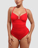 Icone™ ShapingSwimsuit: Elegant Kruisbandjes Op De Rug Vormend Zwempak