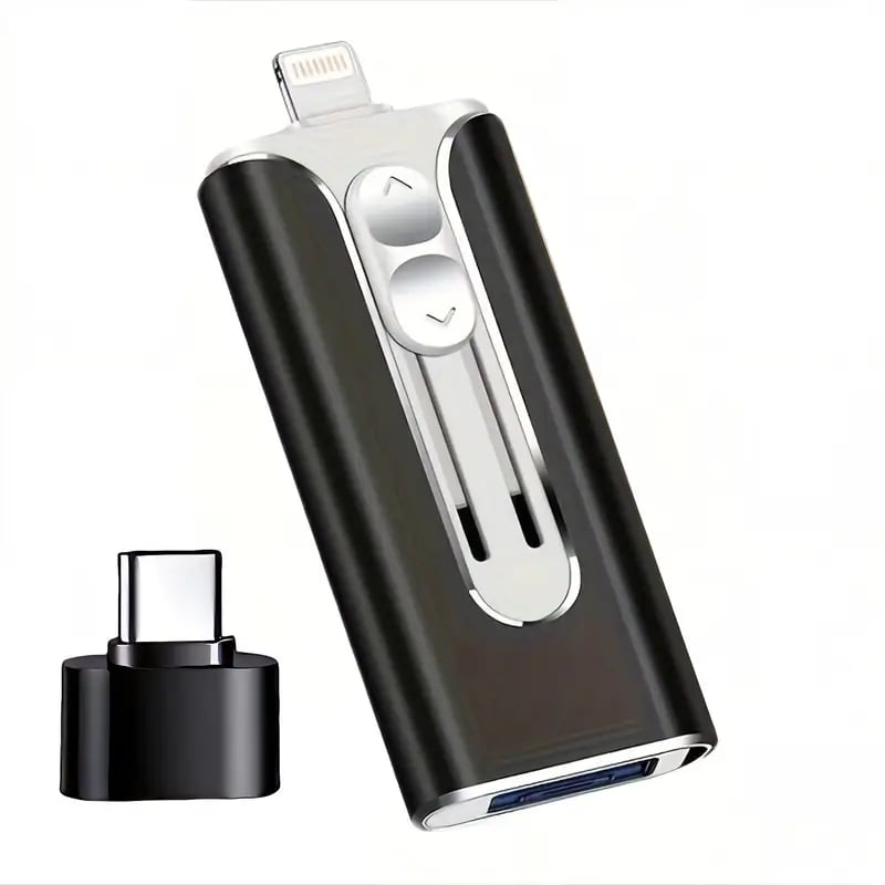 USBDrive - Compact En Duurzame Multi‑Apparaat 4‑In‑1 USB-Flashdrive