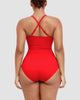 Icone™ ShapingSwimsuit: Elegant Kruisbandjes Op De Rug Vormend Zwempak