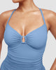 Icone™ ShapingSwimsuit: Elegant Kruisbandjes Op De Rug Vormend Zwempak