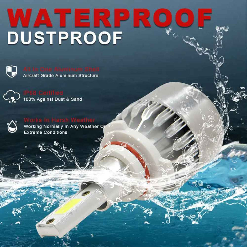 Ledsen™ HeadlightPro 1+1 GRATIS: Hoge Prestaties LED Auto Koplampen