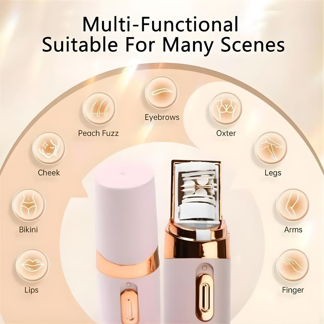 HairRemover: Oplaadbaar Epilator Pijnloos Elektrisch Haar Verwijdering Apparaat