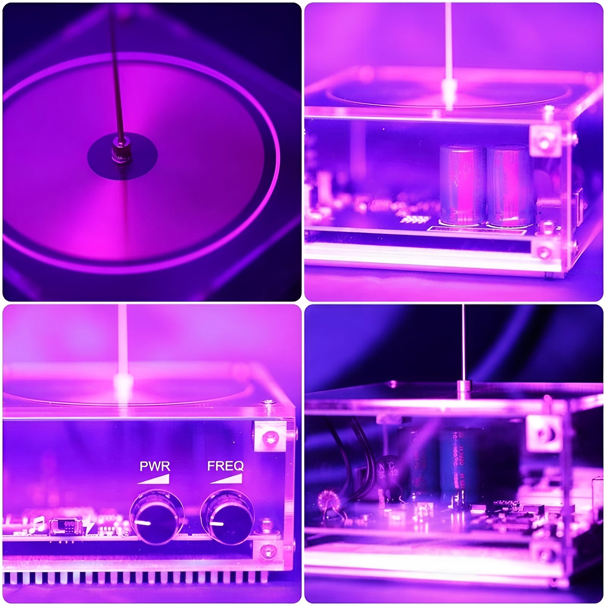 MusicalSpark: Tesla Spoel Elektrisch Muzikaal Vonk En Bliksem Apparaat