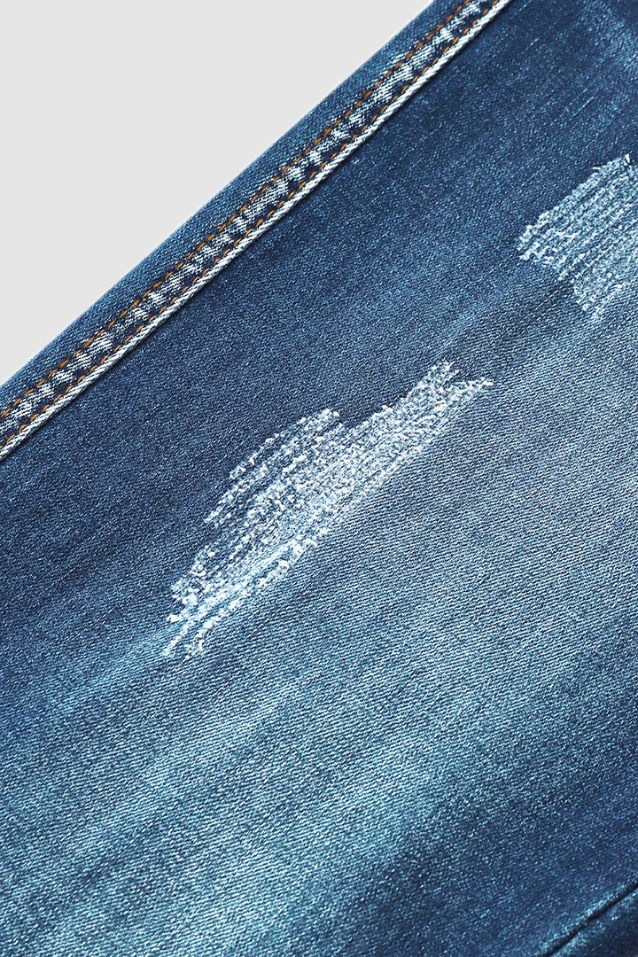 Icone™ KneeDenim: Rekbaar Stijlvolle Knielange Denim Broek