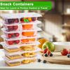 Globetrek° FoodContainer: Duaal Compartimenten Voedselopslagcontainer