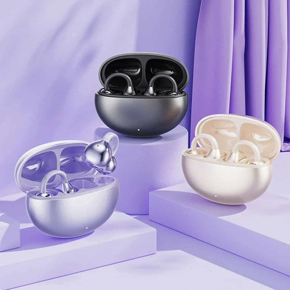 Clip-OnEarphone: Multifunctioneel Helder Geluid Comfortabel Clip-On Oortelefoon