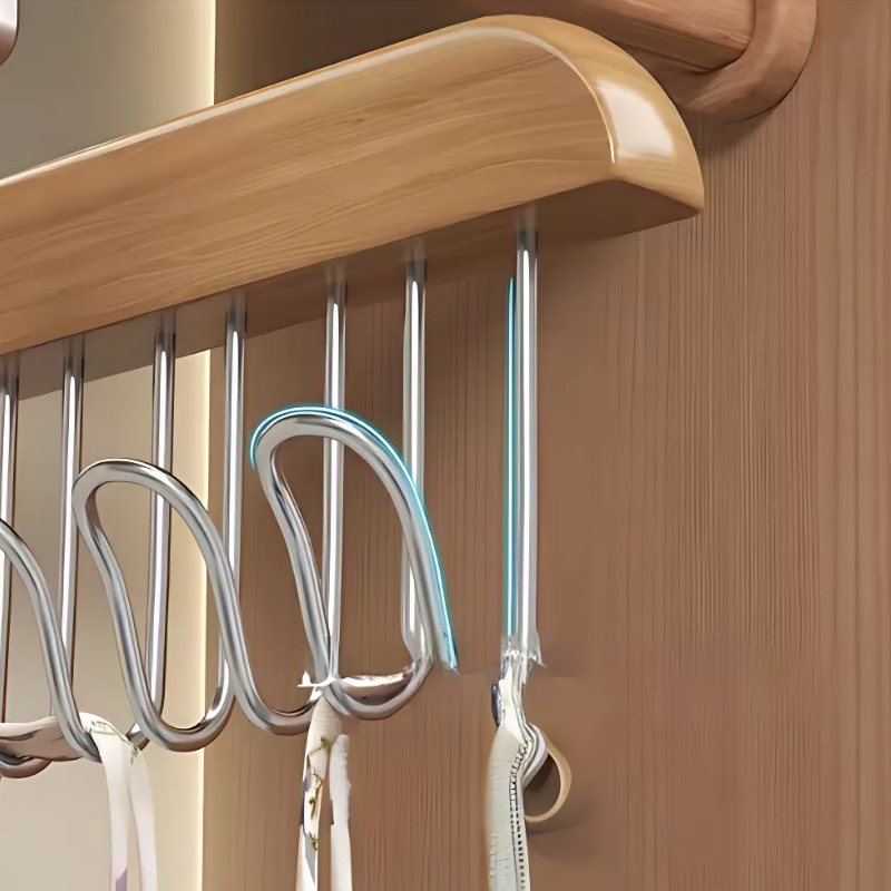 GlideHold® ClosetHanger 1+1 GRATIS: Duurzaam Ruimtebesparend Veelzijdig Klerenhanger