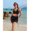 Icone™ BikiniSet: Comfortabele En Stijlvolle Mesh Zwemkleding 2-Delige Set