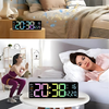 Globetrek° DigitalClock: Groot LED-Scherm Display Digitale Klok
