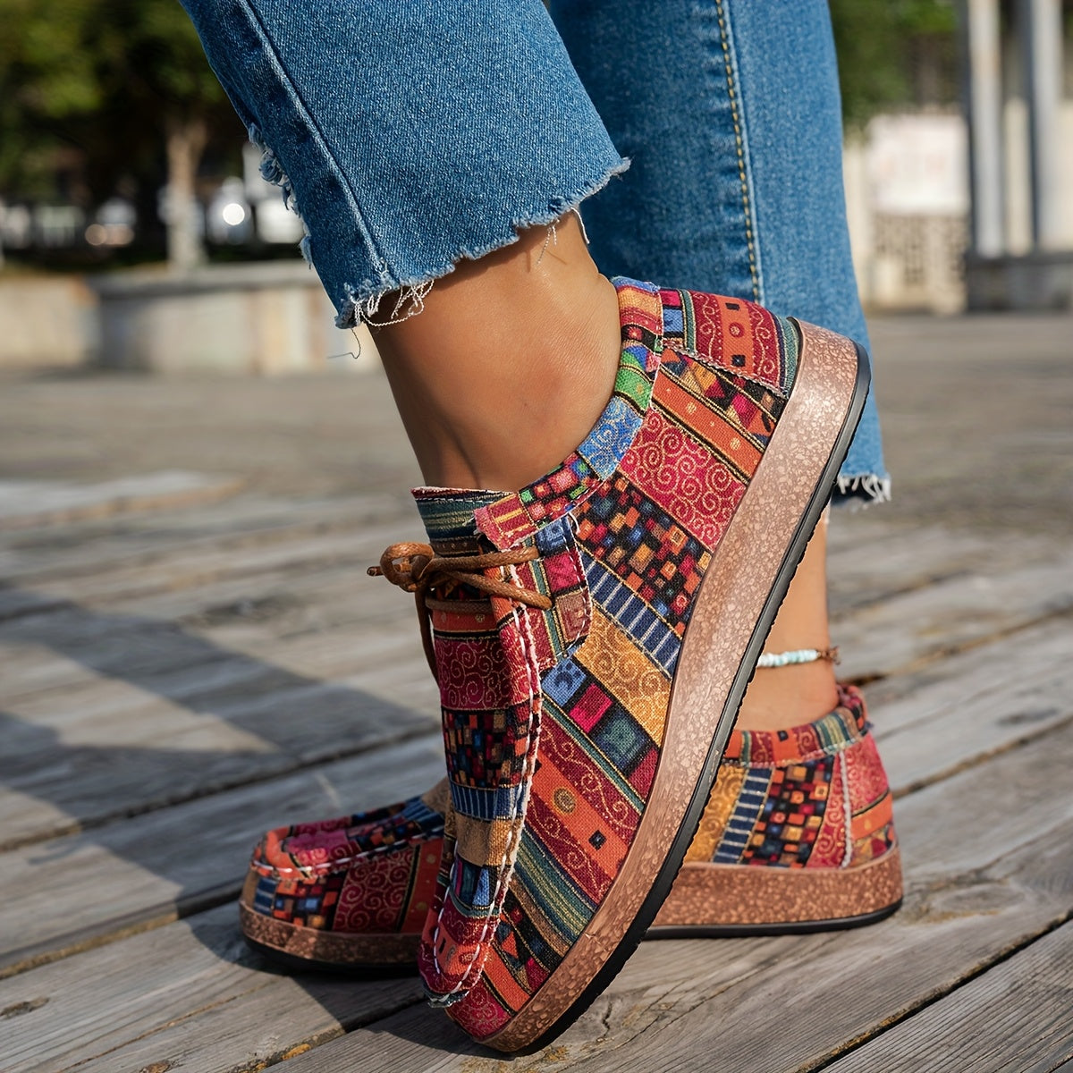 Happy™ ColorfulShoes: Stijlvol Modern Design Dames Schoeisel