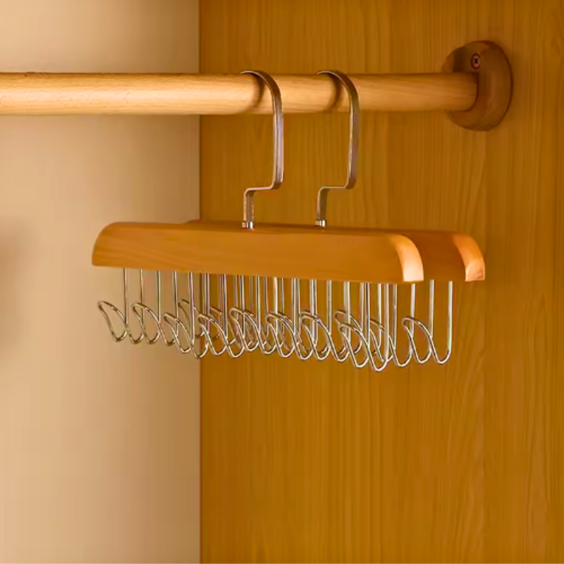 GlideHold® ClosetHanger 1+1 GRATIS: Duurzaam Ruimtebesparend Veelzijdig Klerenhanger