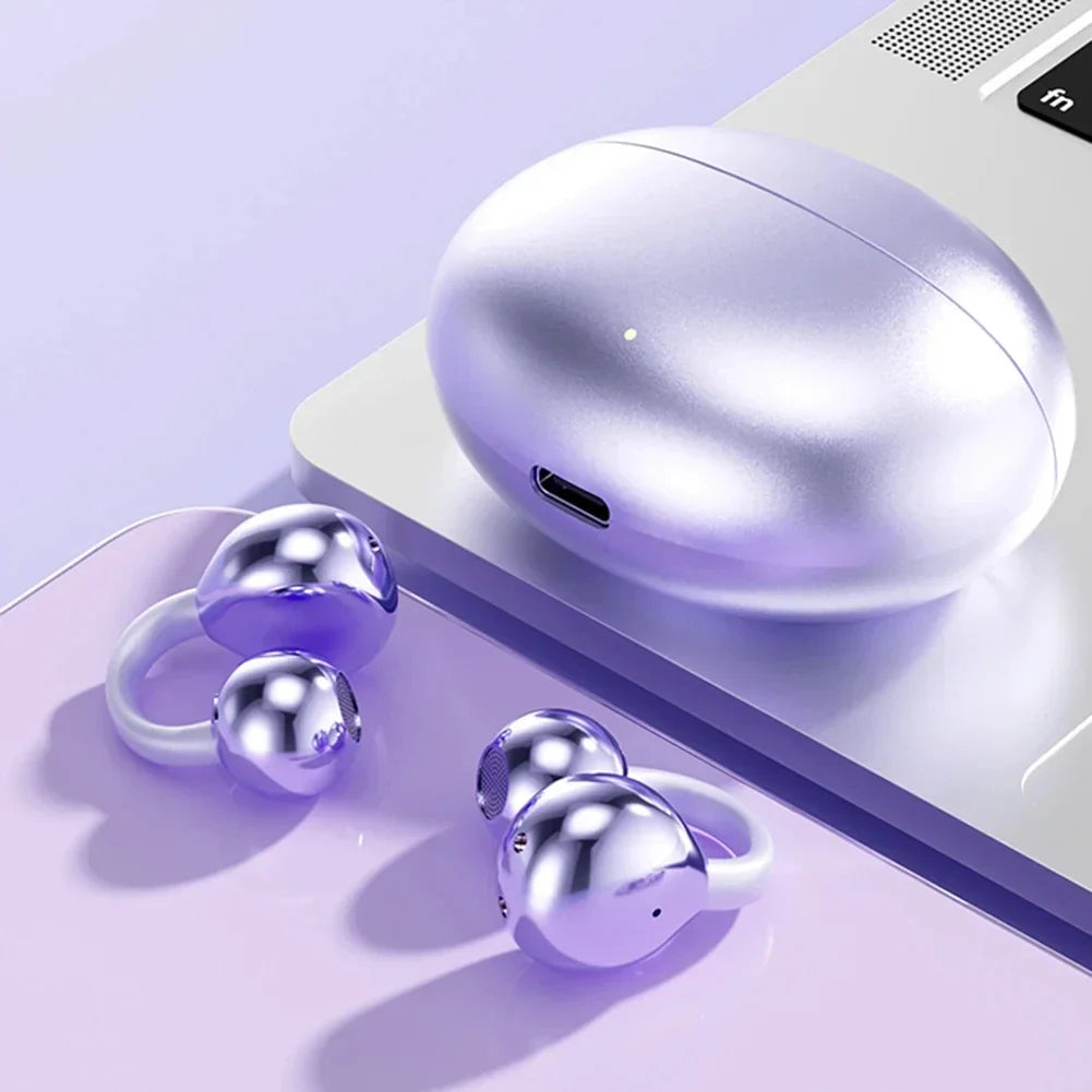 Clip-OnEarphone: Multifunctioneel Helder Geluid Comfortabel Clip-On Oortelefoon