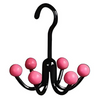GlideHold® HangerHooks: 360° Draaibare 6-Klauw Haken Kastorganizer Hanger