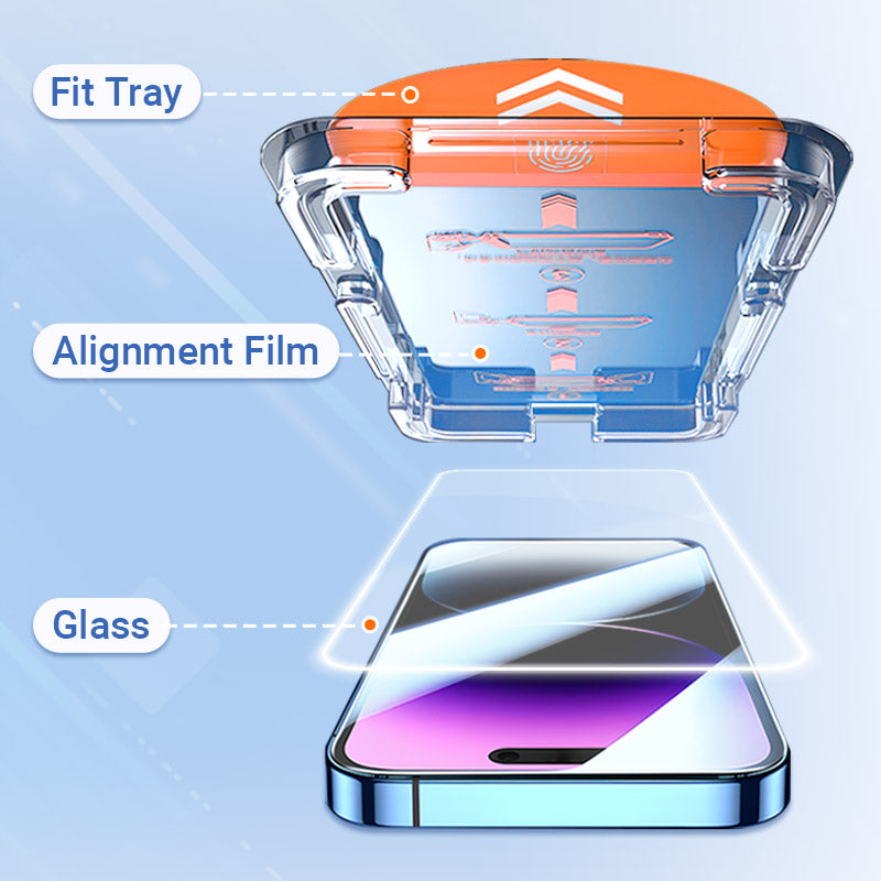 ScreenProtect 1+1 GRATIS: iPhone Gehard Glas HD-Schermbeschermer