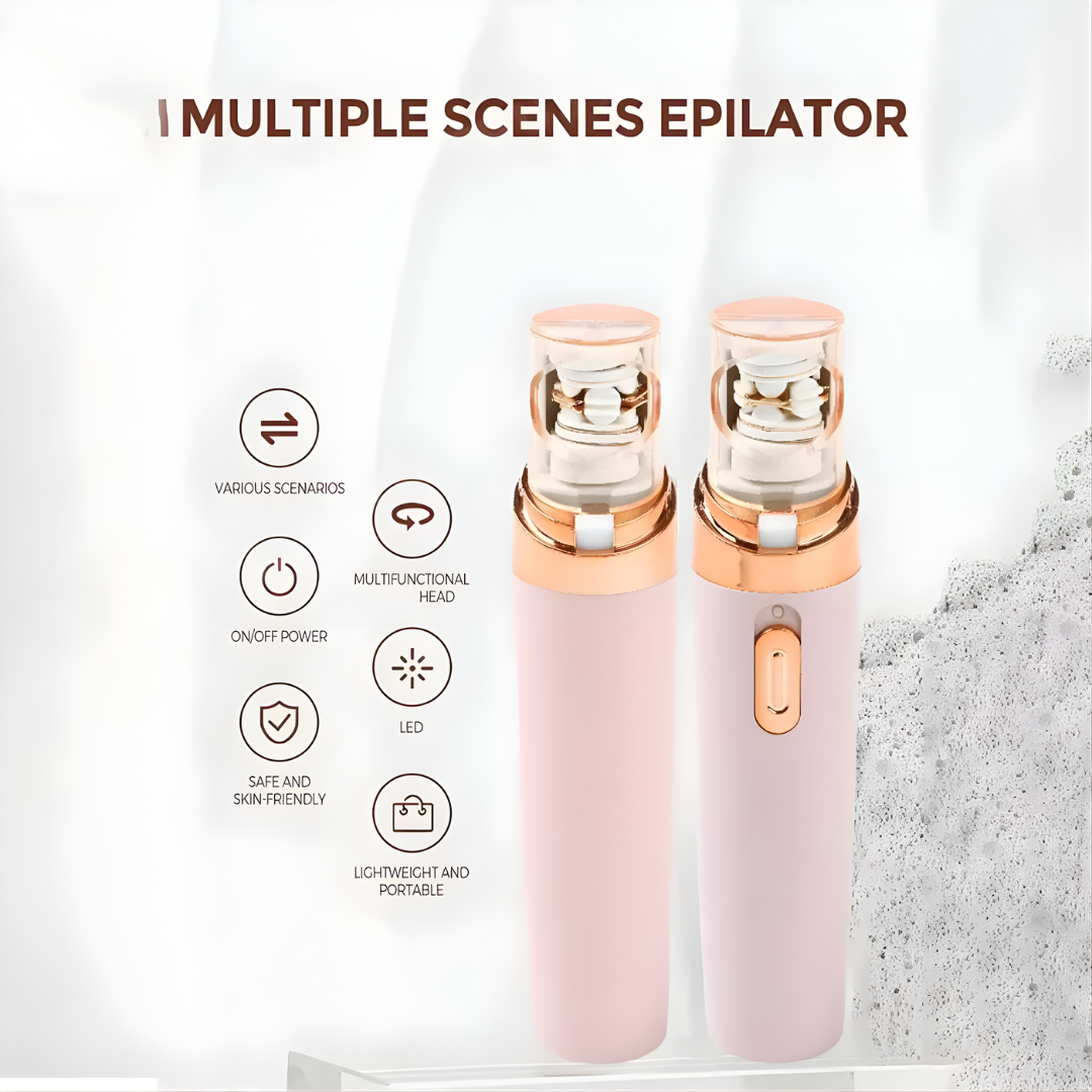 HairRemover: Oplaadbaar Epilator Pijnloos Elektrisch Haar Verwijdering Apparaat