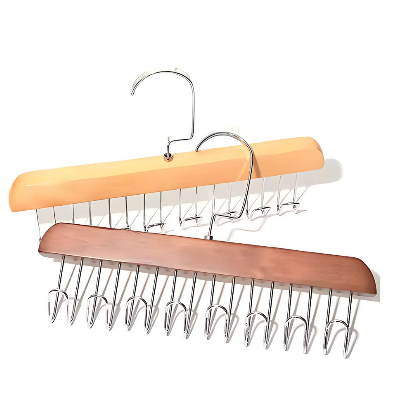 GlideHold® ClosetHanger 1+1 GRATIS: Duurzaam Ruimtebesparend Veelzijdig Klerenhanger