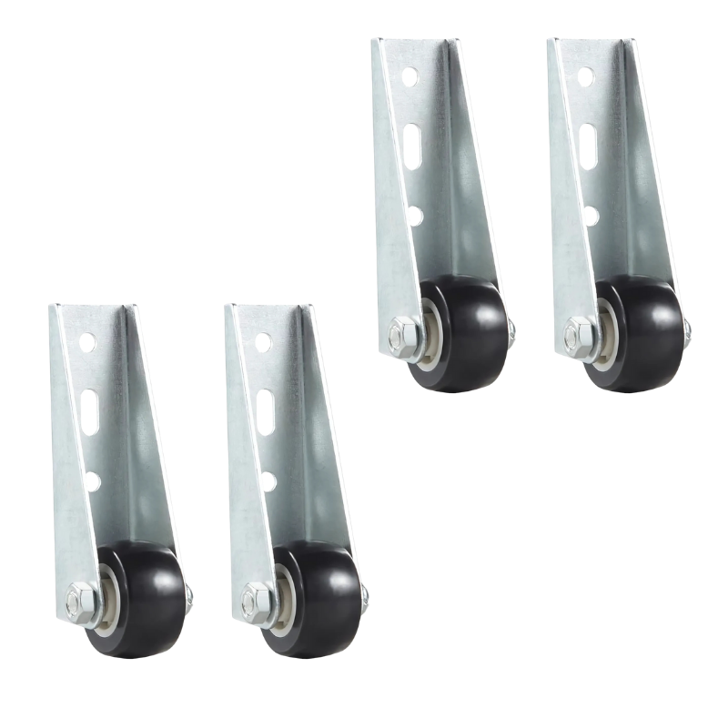 Globetrek° CasterWheels 4+4 GRATIS: Ruimtebesparende Zware Casterwielen