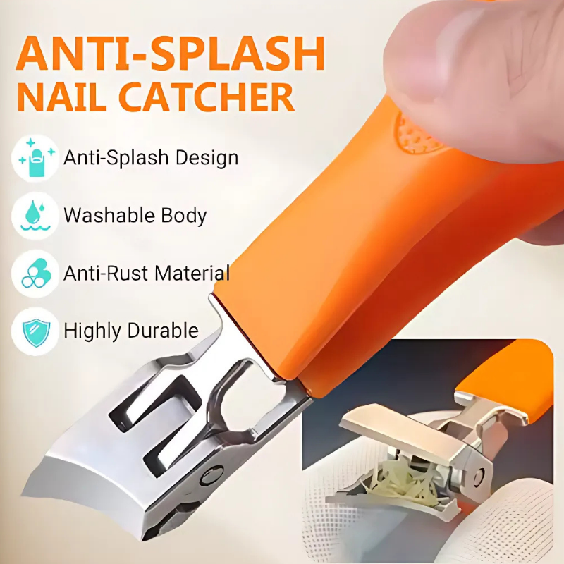 Globetrek° NailCutter 1+1 GRATIS: Duurzaam Gemakkelijk Knippen Gehoekt Nagel Knipper