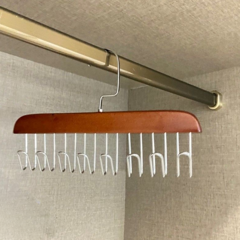 GlideHold® ClosetHanger 1+1 GRATIS: Duurzaam Ruimtebesparend Veelzijdig Klerenhanger