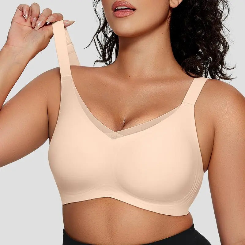 Icone™ SoftBra: Alledaags Comfort, Eenvoudige Volledige Ondersteuning, Zachte Draadloze Beha