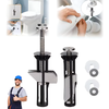 Globetrek° ToiletBolt 1+1 Set GRATIS: Zware Toiletbril Vergrendelingsbout En Schroevenset