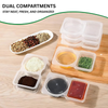 Globetrek° FoodContainer: Duaal Compartimenten Voedselopslagcontainer