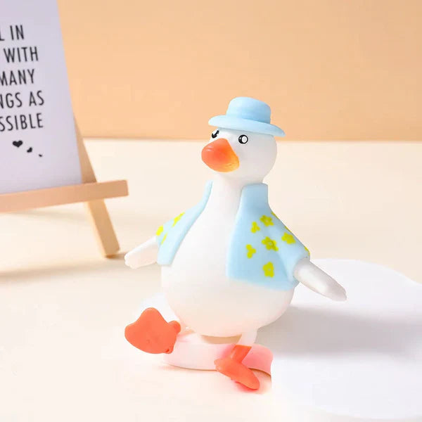 Kletshuts™ SqueezeDuck: Squishy Eend Stress Verlicht Speelgoed