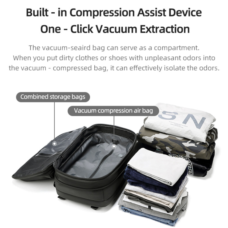 Icone™ CompressionBag: Ruimte Besparing Compressie Vacuüm Reis Tas