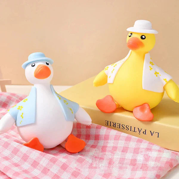 Kletshuts™ SqueezeDuck: Squishy Eend Stress Verlicht Speelgoed