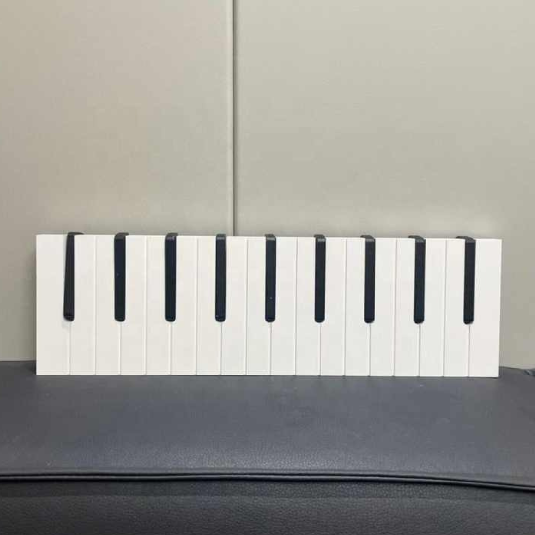 GlideHold® PianoRack: Pianotoetsen Houten Kapstok