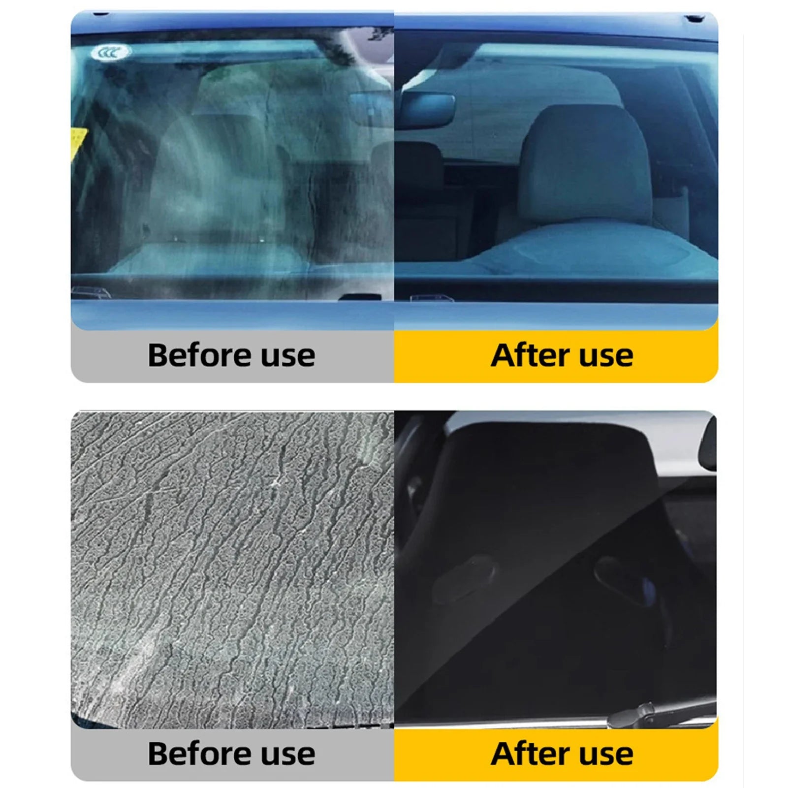 Cleaner Pro° GlassPolisher 1+1 GRATIS: Auto Glas Reiniger En Polijstmiddel Vloeistof