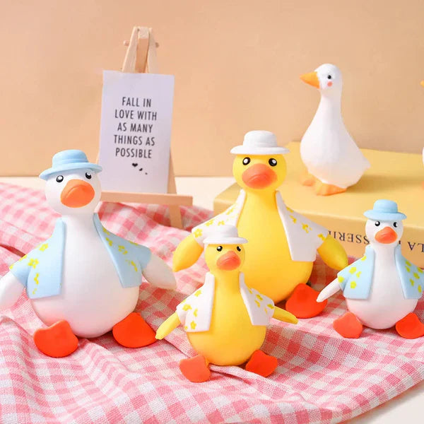 Kletshuts™ SqueezeDuck: Squishy Eend Stress Verlicht Speelgoed