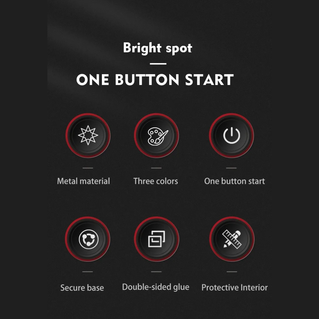 JoystickLever 1+1 GRATIS: Automotive Motor Start Stop Joystick Hendel