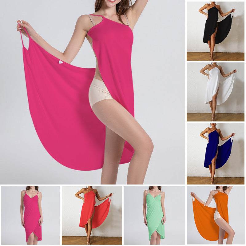 Icone™ WrapDress: Dames Multistijl Strand Wikkeljurk