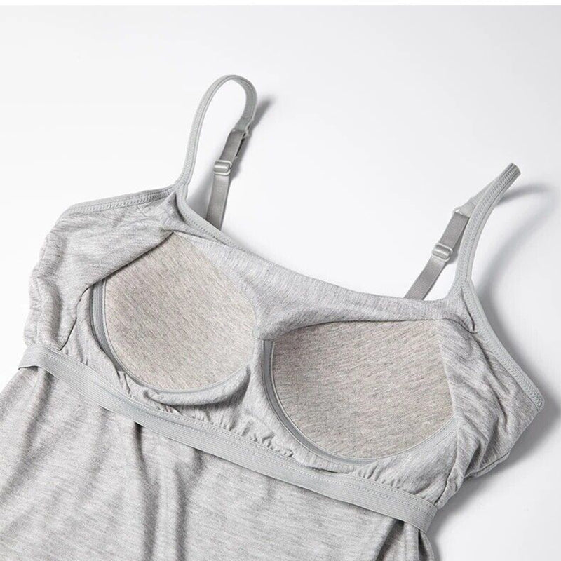 Icone™ PaddedTank: Dames Losvallende Gewatteerde Tanktop