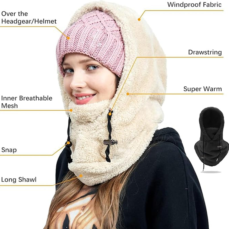 Icone™ - Sherpa Skimasker Met Kap