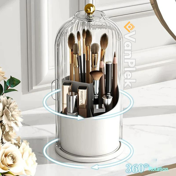 SpinGlam - 360° Draaiende Make-up Organizer – Vanplek - alles voor een glimlach