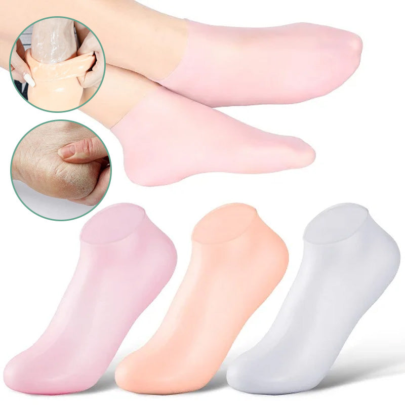 Happy™ SiliconeSocks: Voetverzorging Spa en Pedicure Silicone Sokken