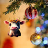 CowDecor - Cartoon Koe Kerst Boom Decoratie