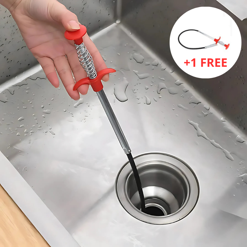 Cleaner Pro° CleaningHook 1+1 GRATIS: Multifunctionele Keuken Gootsteen en Afvoer Schoonmaakhaak
