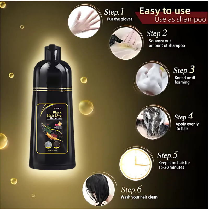 Rose® ColorShampoo 1+1 GRATIS: Direct Kleurverfrissende Gloed Shampoo