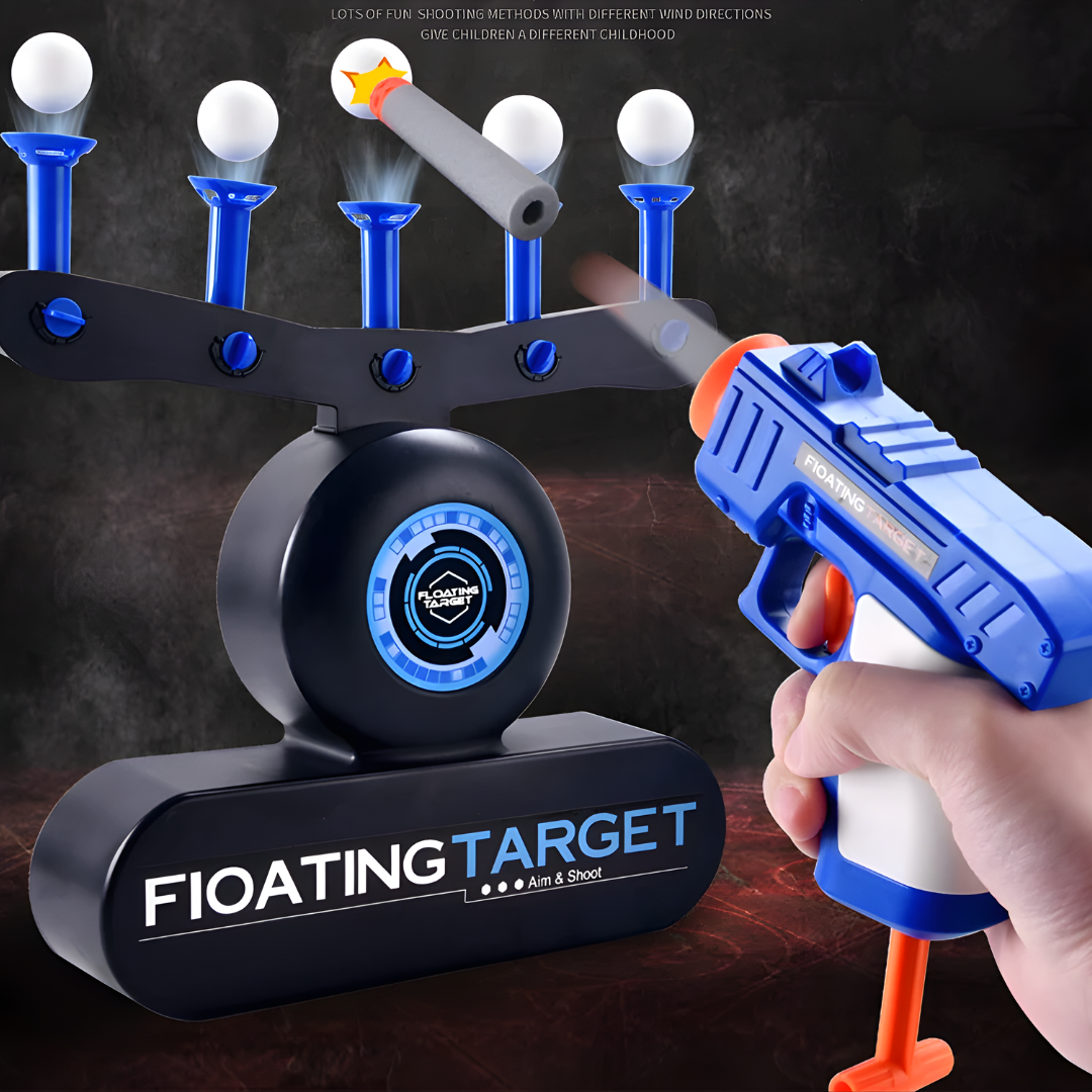 Kletshuts™ AirshotToy: Drijvend Bal Airshot Doel Schieten Speelgoed Spel Set