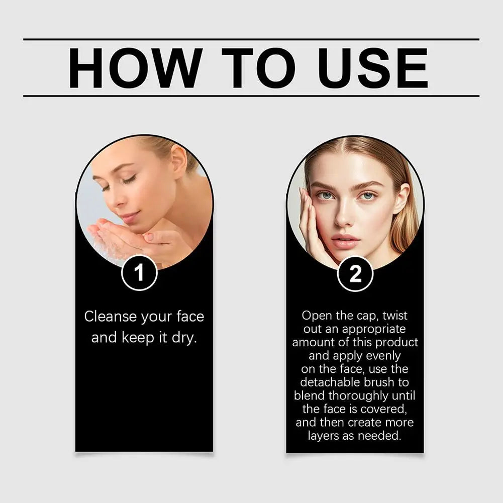 CompactFoundation: Compact Kleur Veranderend Volledige Dekking Foundation Crème Stick