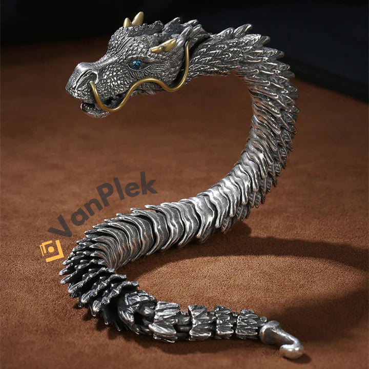 Jewelance™ SilverDragon - Sterling Zilveren Armband