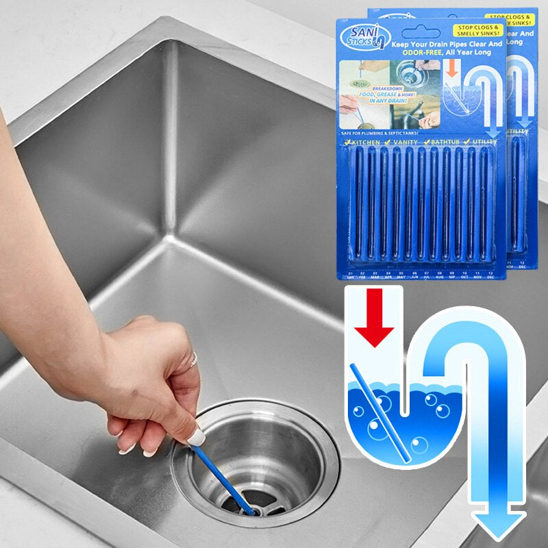 Cleaner Pro° DrainCleaner 1+1 GRATIS: Afvoer Ontstoppen En Reinigen Stokjes