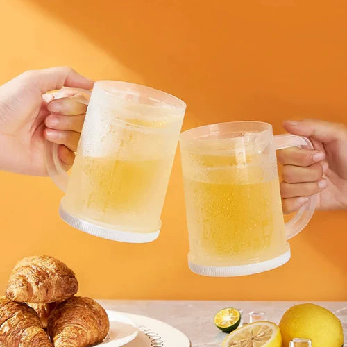 Globetrek° IceMug 1+1 GRATIS: Dubbele Laag Snel Ijs IJs Koel Vriezer Mok